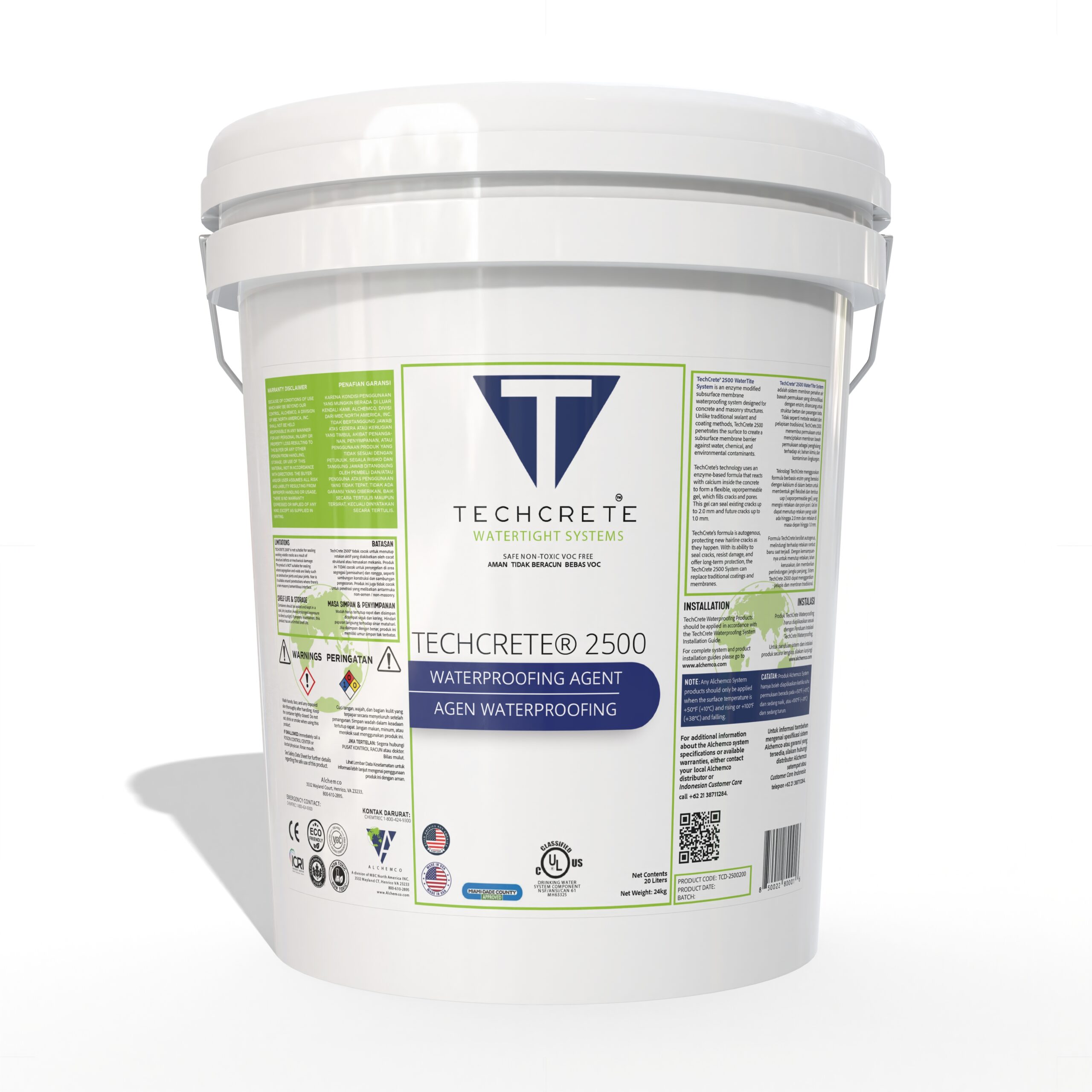 Techcrete Rainscreen TechCrete 2500 - Espacio Experto